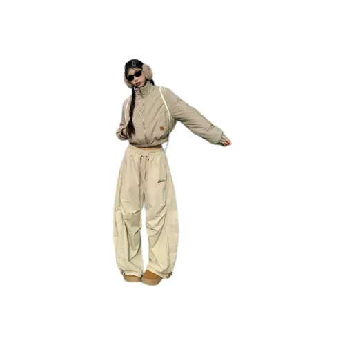 YOUSEKOO Хаки Женские пуховики