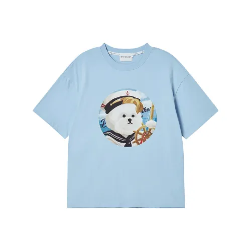 Beyond Closet Небесно-голубой Унисекс T-рубашки