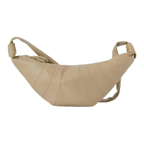 Lemaire Croissant Series Lambskin Croissant Bag Shoulder Bag Medium Women's Brown