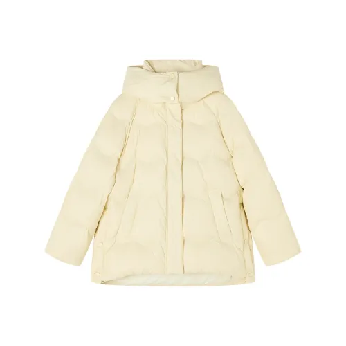 XIANGYING Прозрачный Желтый Женские Пуховики