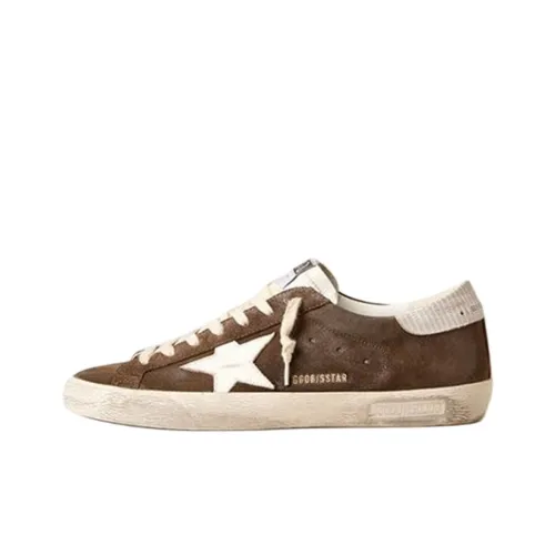 Golden Goose Супер Звезда Low Топ Скейтборд Кроссовки Мужские Коричневые