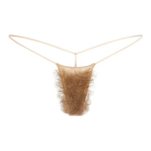 SKIMS FW25 FAUX Волосы MICRO STRING Стринг Женские