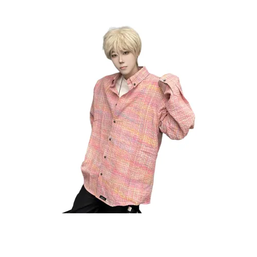 DEMAVIE Розовый Унисекс Рубашки