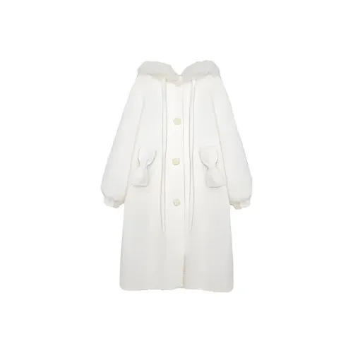 DITB Белый Женский Пальто