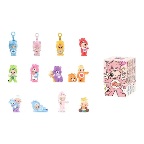 POP MART Zsiga Heart Bear Фигурка Слепые коробки Один Mystery Коробка Целая коробка 12 шт