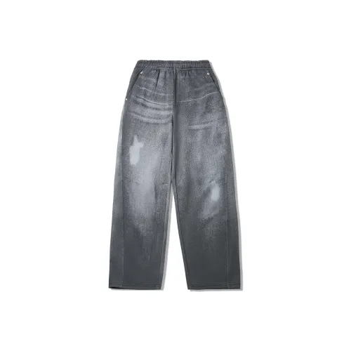 Подкладка Эбеново-черный полностью с принтом женские повседневные брюки