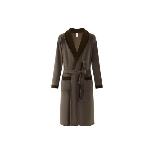 ZHENGJIUXIANSHENG Мужской халат для сна