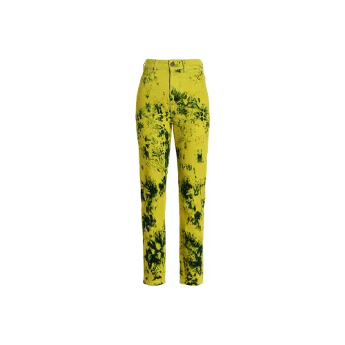 Ferrari Yellow Men's Jeans Феррари Желтые Мужские Джинсы