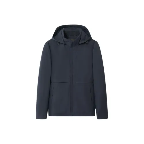 EDENBO Темно-синий Синий Мужской Парки