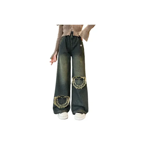 Teddy's Collection Зимние флисовые штаны с подкладкой школьные джинсы