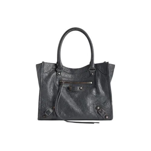 Balenciaga Le City Arena Lambskin Bag Mini Women's Gray Баленсиага Le City Arena Сумка из овечьей кожи Mini Женская Серый