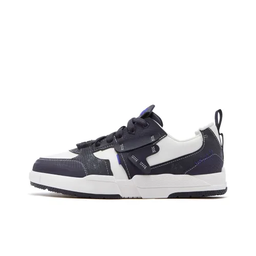 FILA FUSION GEOMETRY Geometric Shoes Low Топ Кроссовки для скейтбординга Мужской Лист Серо-голубой