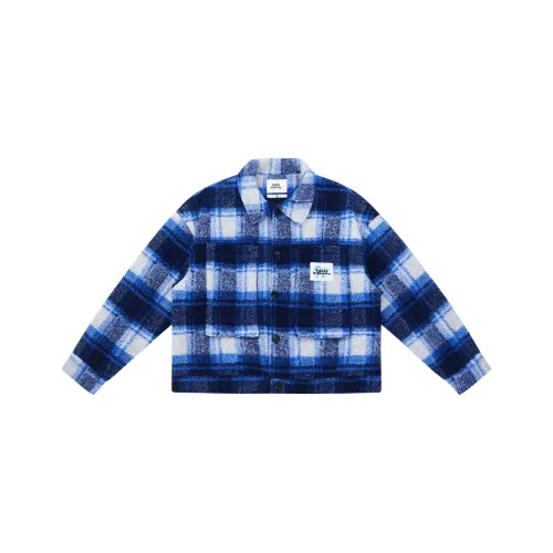 EMPTY REFERENCE Синий Унисекс Куртки