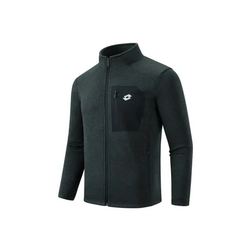 LOTTO Трикотажная ткань Кардиган Свитшот Осенний и Зимний Спортивный Пальто Флисовая Куртка Унисекс