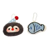 Рыбка + Серый пингвин, кукла, украшение