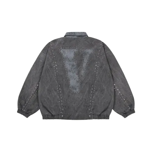 VLONE Черный Серый Унисекс Куртки