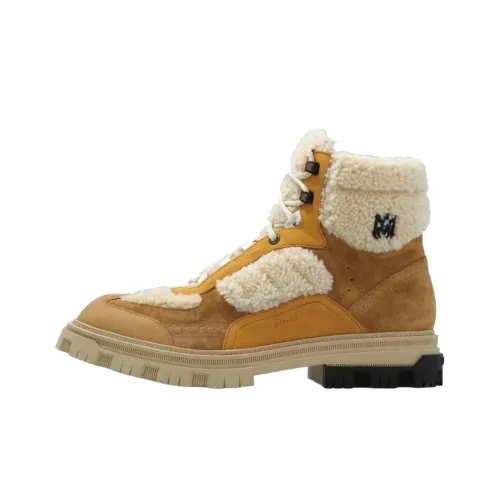 AMIRI Короткий ботинок Martin 5 см мужской коричневый