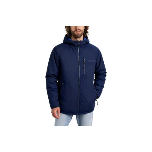 Timberland 451 Темно-синий Синий Мужской Пуховик (Пуф)
