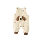 Бежевый щенок