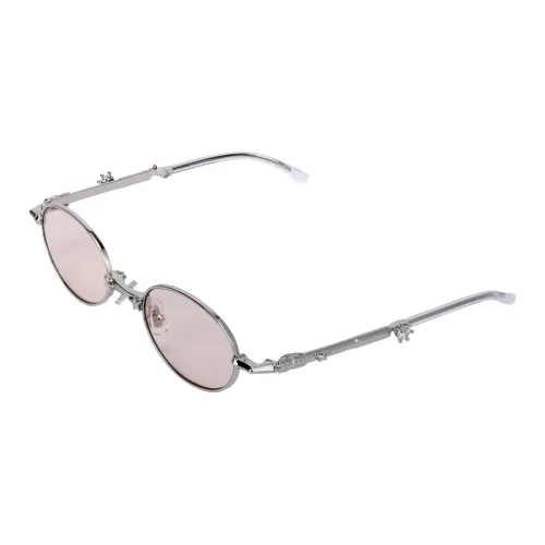 GENTLE MONSTER Металл OVAL SUNGLASSES Унисекс Серебряный