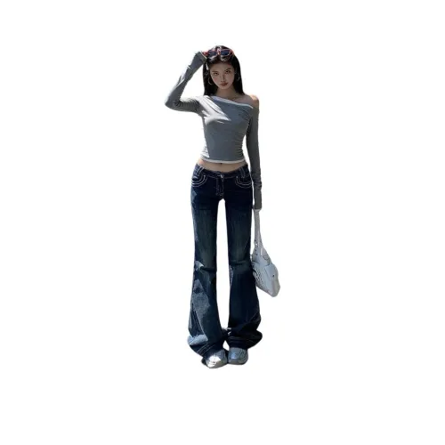 Olivia Share777 Серые оттенки Женские Джинсы