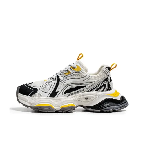 MIIOW Амортизация Покрытие Устойчивость к истиранию Противоскользящий Низкий Топ Толстая подошва Мужские