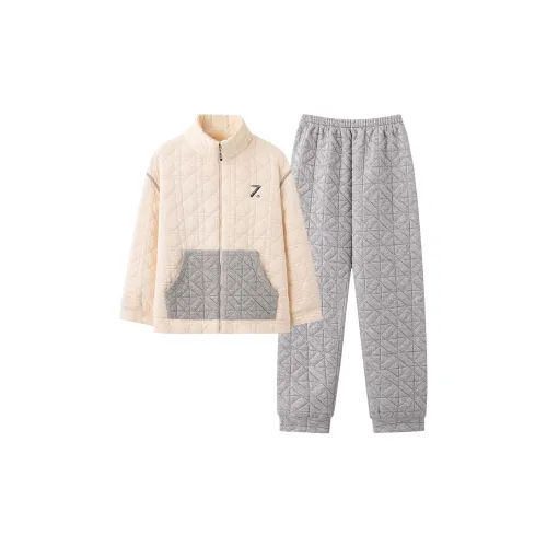 99271 Экрю Женские Пижамные Комплекты