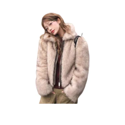 ZEKIKO STUDIO Коричневый Женские Меховые изделия