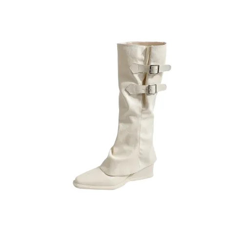 Zubumei Женские сапоги на высоком каблуке 6 см