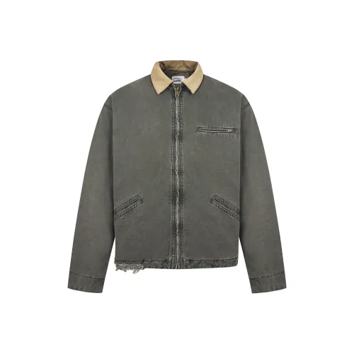 HIPHOPPUNKS Зеленый Мужской Куртки