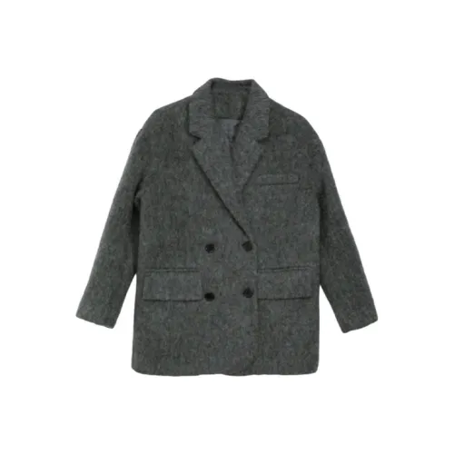 LADYXIEXIE Серый Женский Пальто