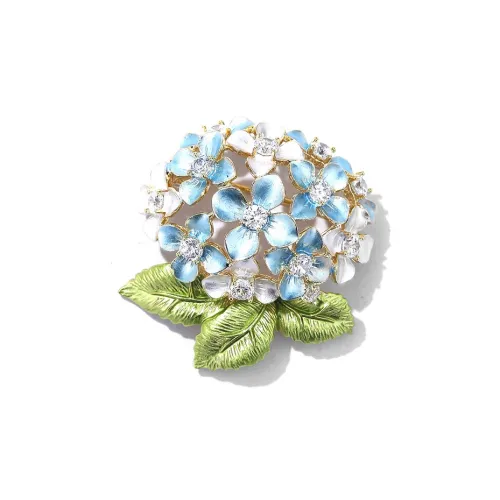 Listen to the flowers bloom Сплав Броши Женские