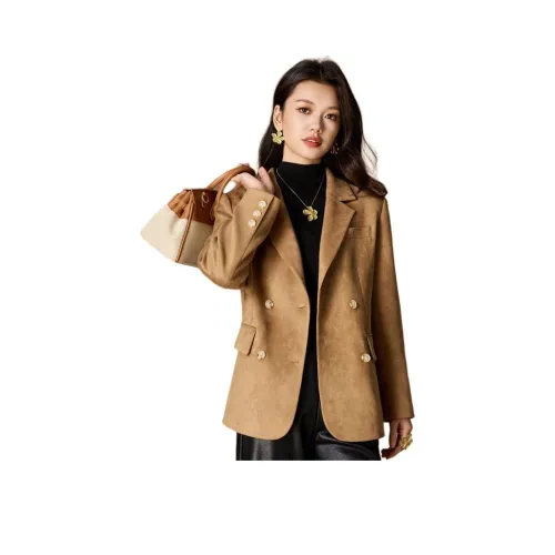 Mylan Khaki Женские Бизнес-костюмы