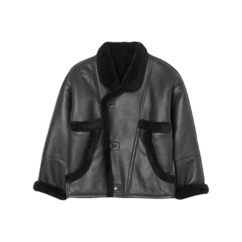 Sandro Черные Женские Куртки