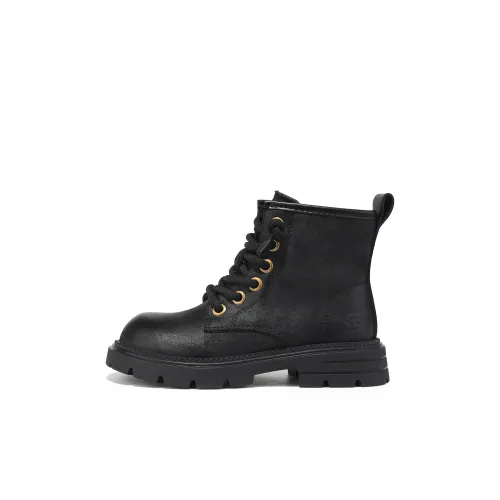 ST SAT KIDS Saturday Детская обувь Anti KICK Термическая поддержка Высокие детские кожаные сапоги