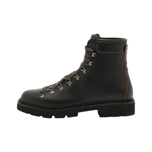 BALLY Wandern Короткий Мартин Ботин Мужской Черный