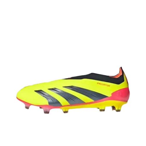 Adidas PREDATOR 24 ELITE FG Твердый Грунт Футбольные Бутсы Мужские Желто-Черные