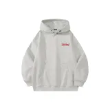 Белый, серый (красный текст) (с флисовой подкладкой, 420 г)