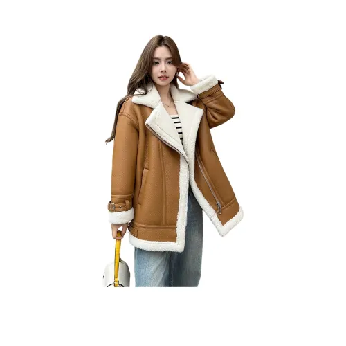 STGX Имбирно-желтый Женское пальто