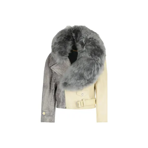 Marni FW25 Кожа Куртка Женская