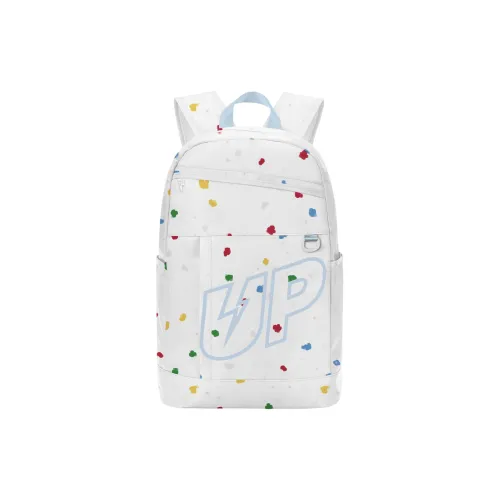 TURN UP Полиэстер Рюкзак Женские Молочный Белый