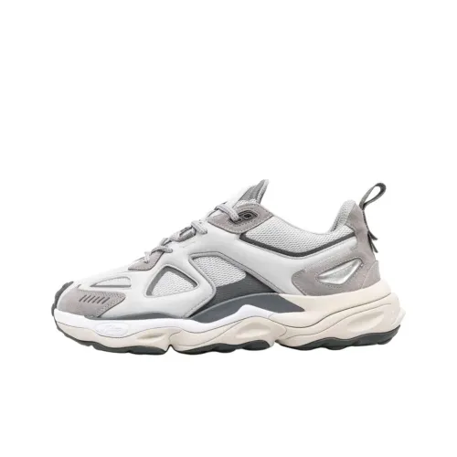 Axel Arigato Низкие кеды с толстой подошвой 5 см мужские серые