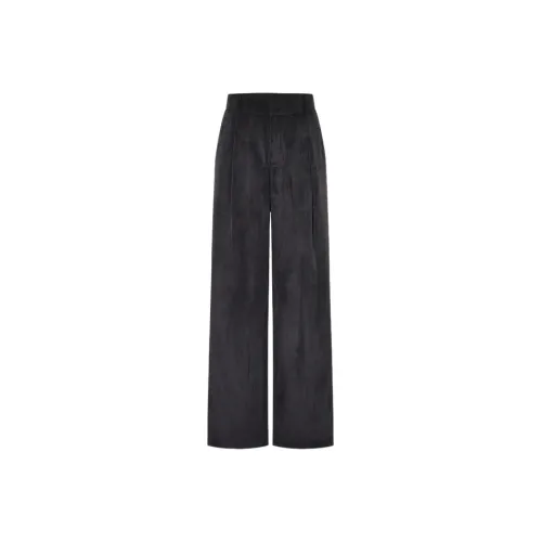 MO CO Бамбуковый уголь Черные Женские Костюм Брюки