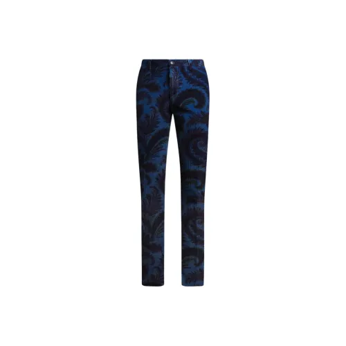ETRO Blue Men's Casual Pants ETRO Синий Мужские Повседневные Брюки