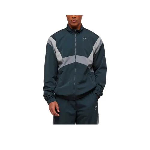 GYMSHARK Темно-зеленый Мужские Куртки