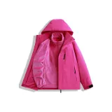 Фиолетовый, розовый, красный (3 в 1, с подкладкой)