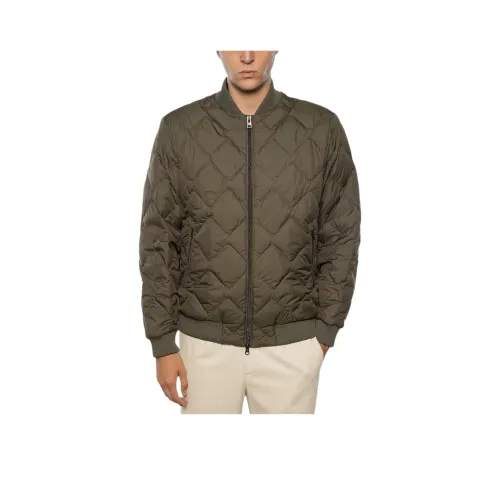 WOOLRICH Пуховик Мужской Зеленый