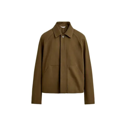 ZARA Khaki Мужские Куртки