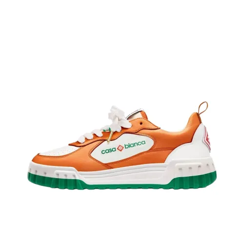 CASABLANCA Корт Повседневная обувь Женская Белая Апельсин