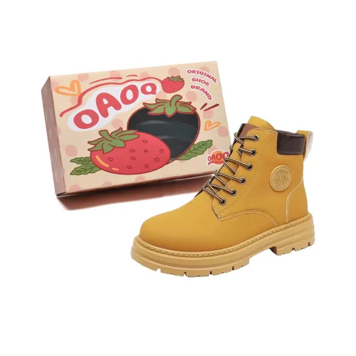 OAOQ Martin Boots Ginger Yellow Unisex OAOQ Мартинсы Имбирно-желтый Унисекс
